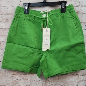 Laguna Green Men's Twill Shorts Small New Nwt